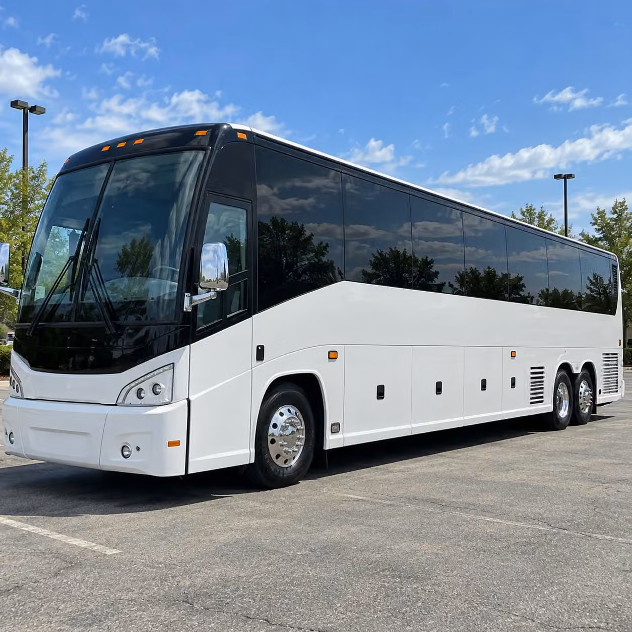 charter bus rentals for youth sports leagues and travel teams in kirkland