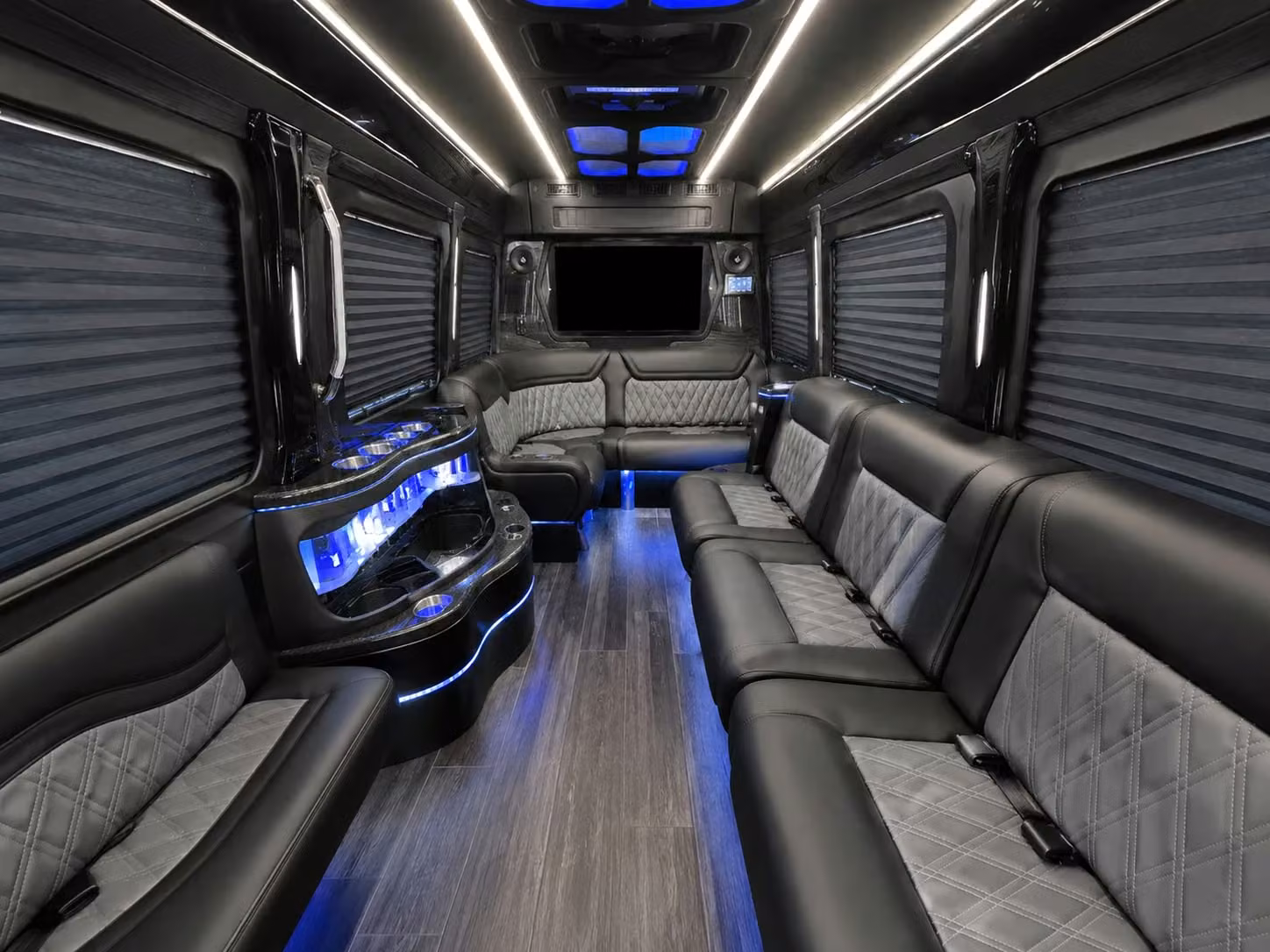 corporate concert outings and group event shuttles in kirkland