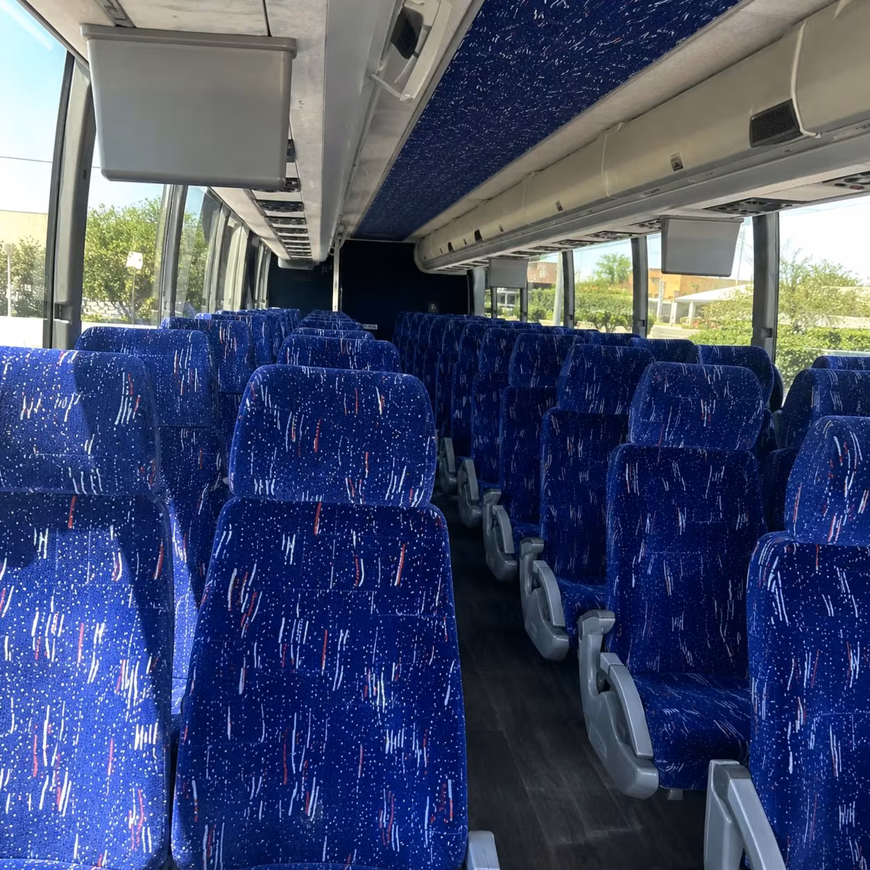 kirkland charter bus interior