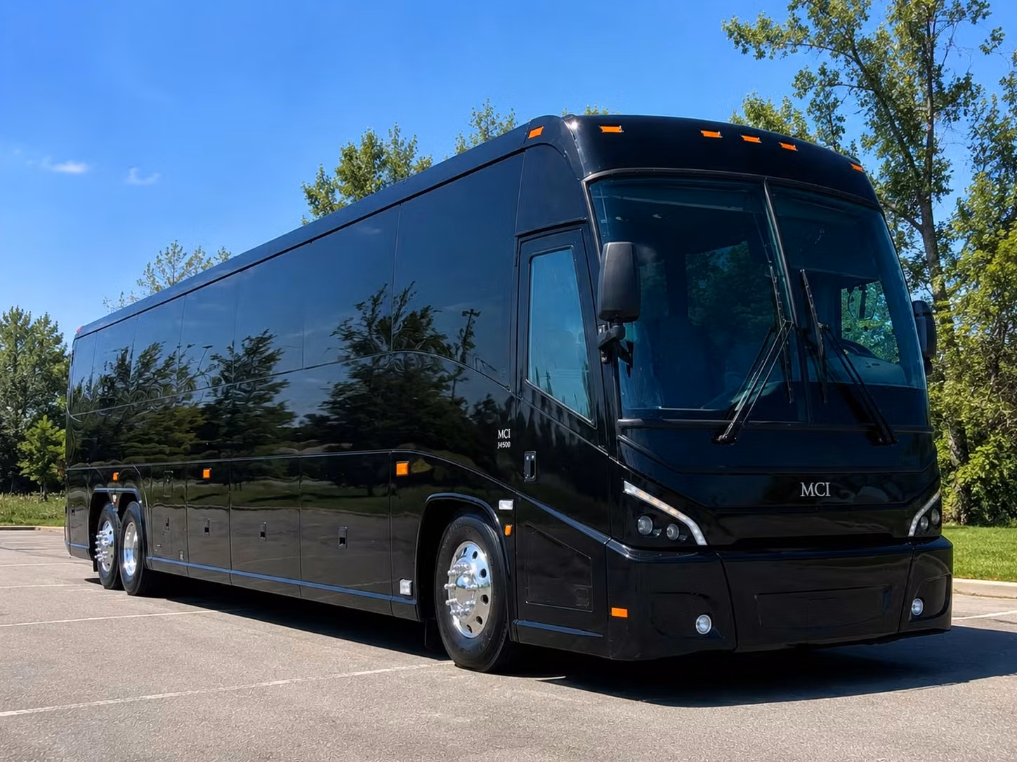 kirkland prom charter bus rentals for larger groups and school events