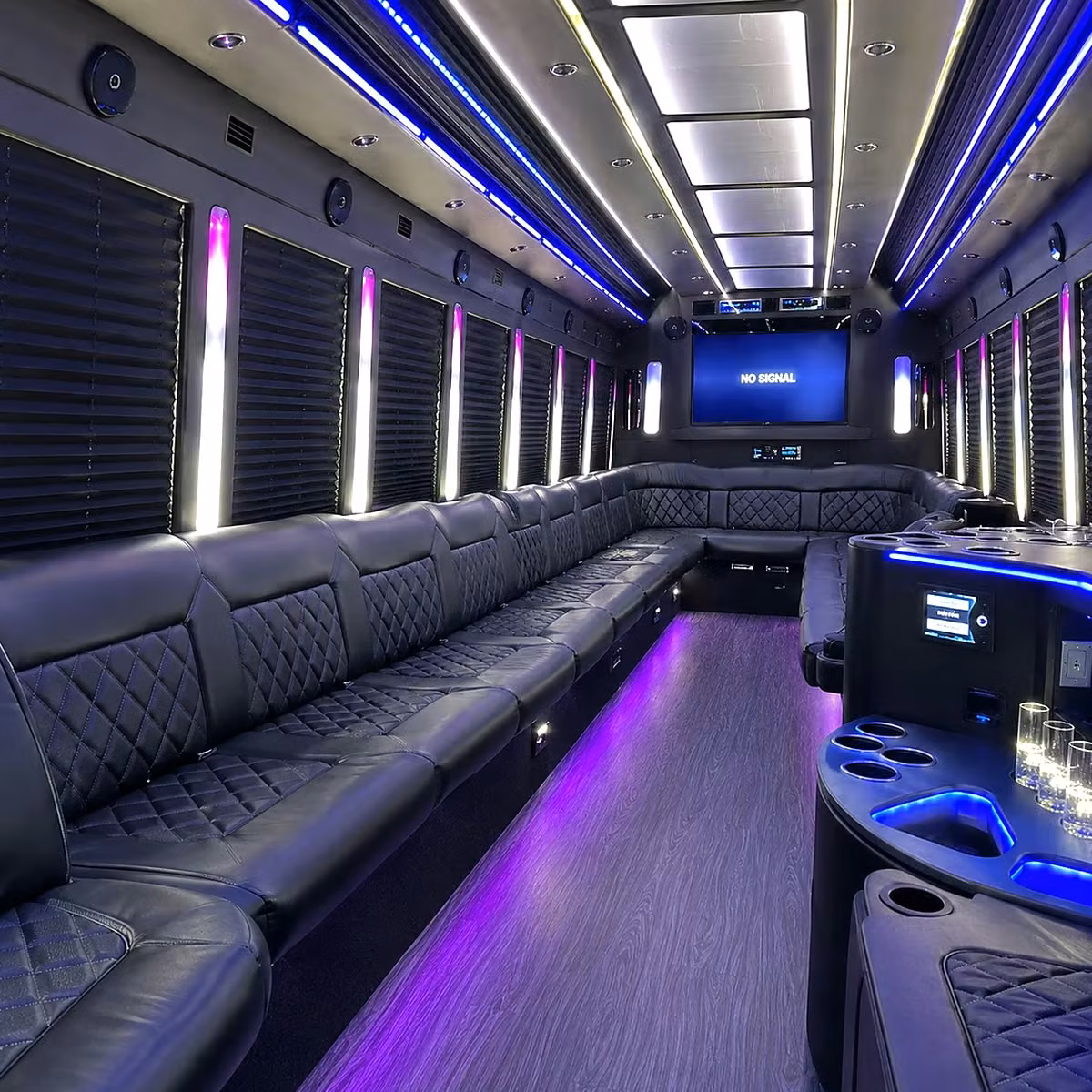 party bus inside