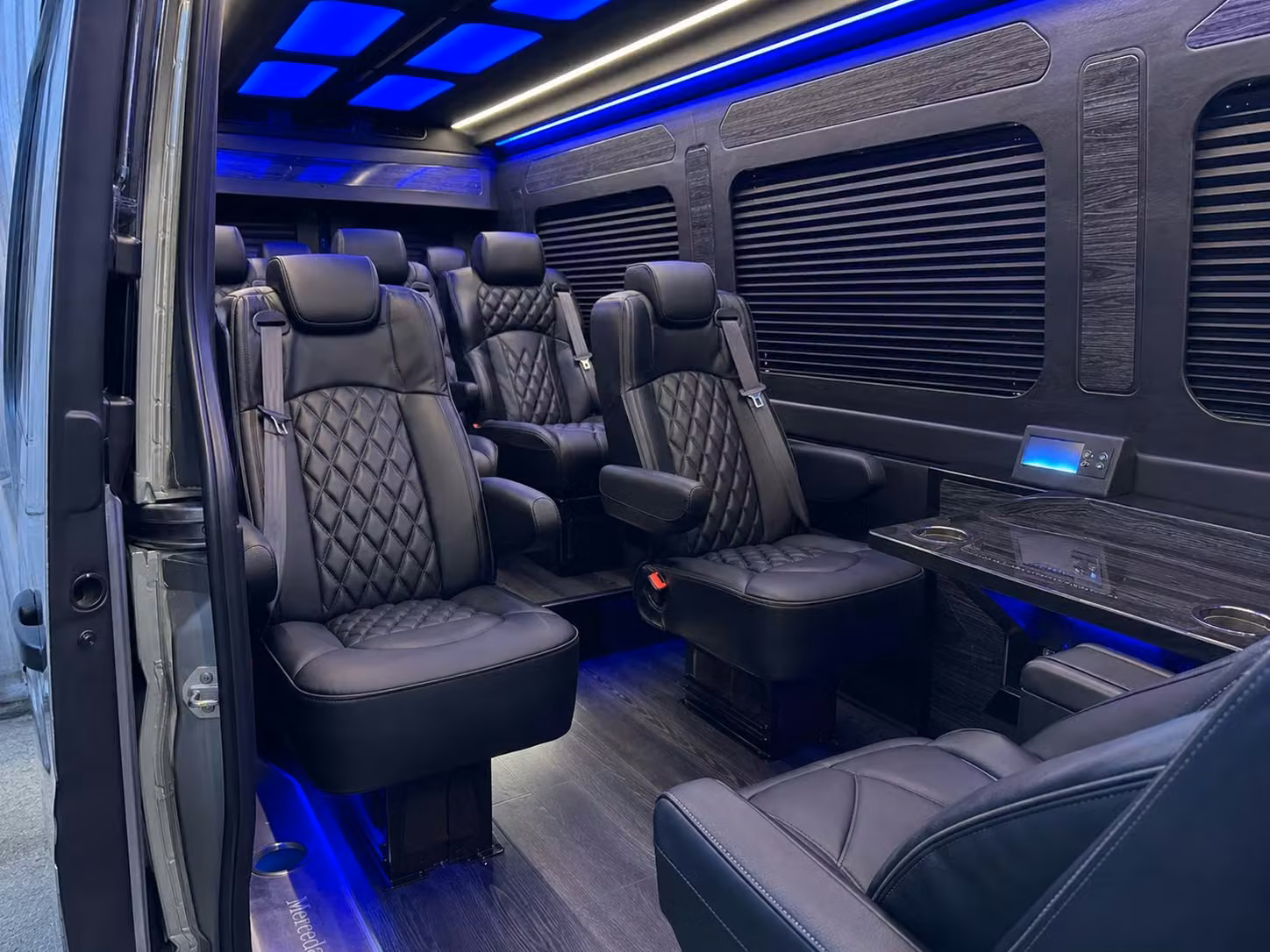 sprinter van transportation for groups and events across kirkland